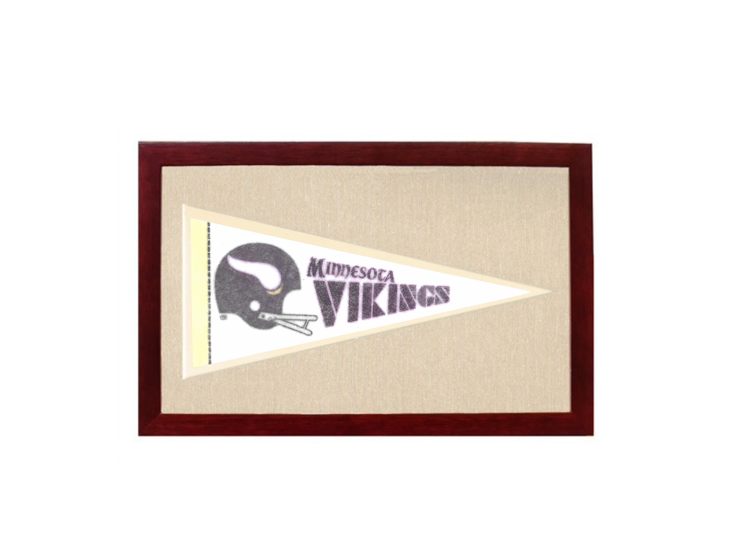Vintage Minnesota Vikings Pennant