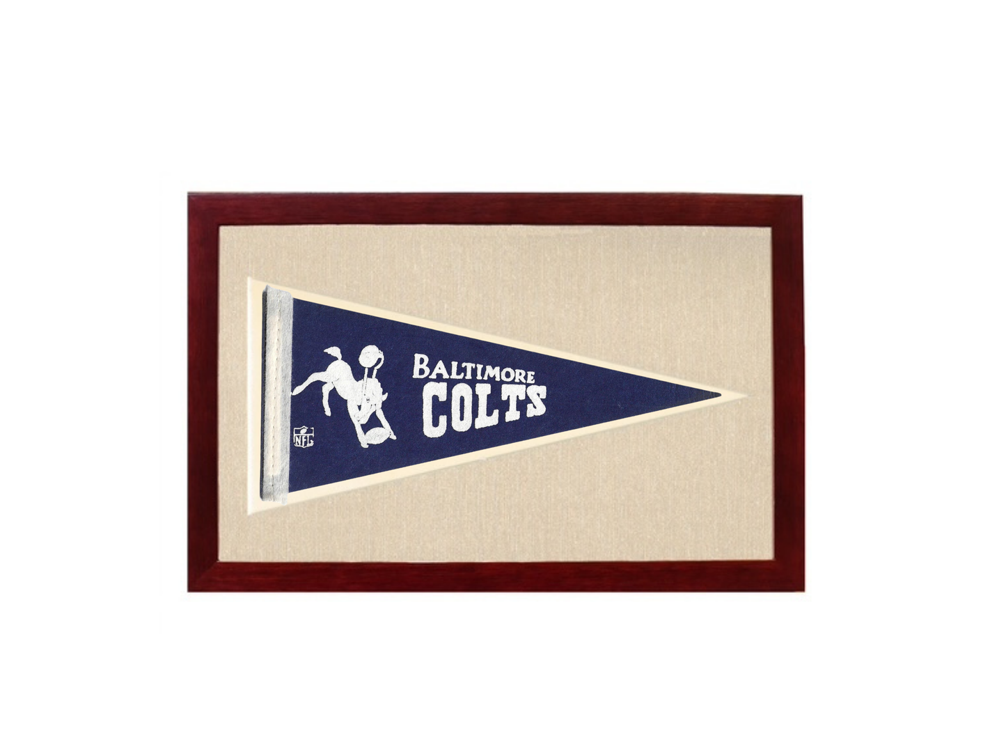 Vintage Baltimore Colts Pennant