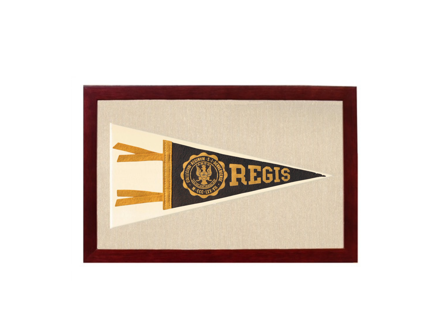 Vintage Regis College Pennant