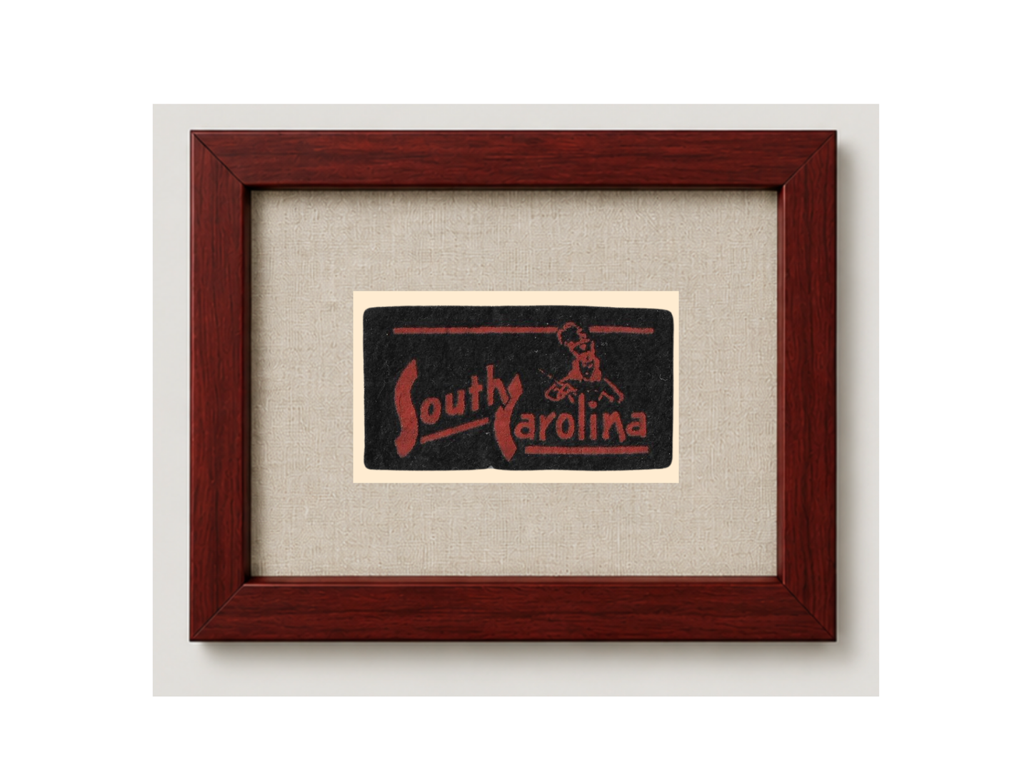 Vintage University of Southern Carolina Candy Felt Pennant