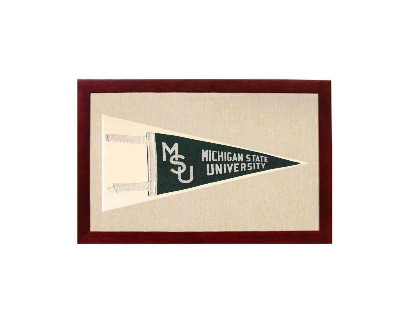 Vintage Michigan State University Pennant