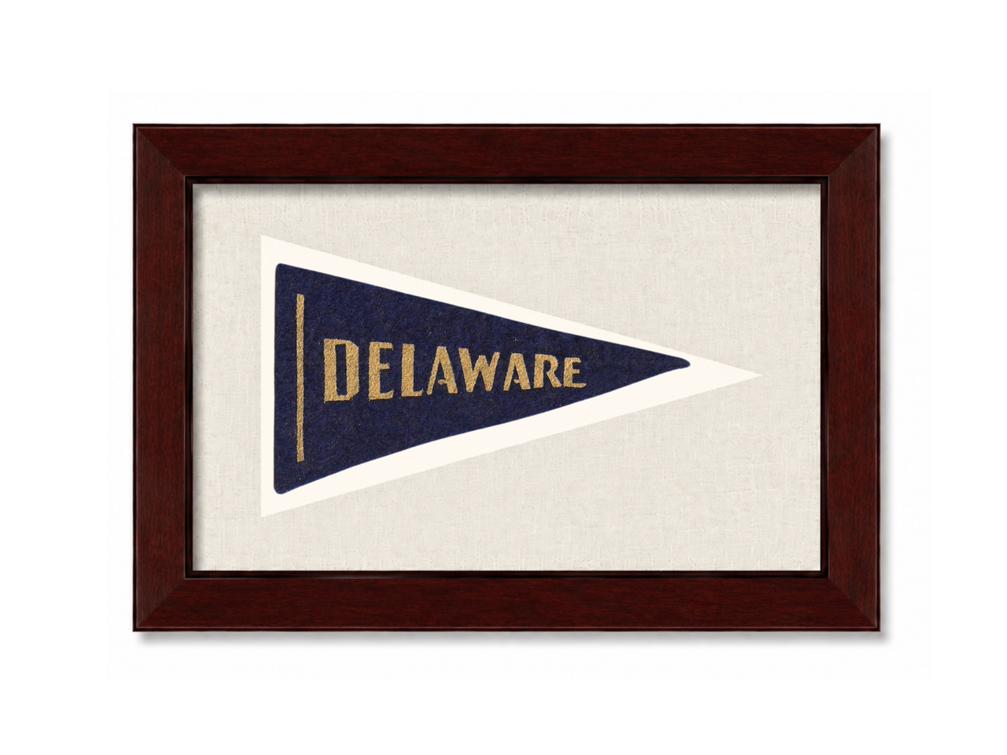 Vintage Delaware Pennant