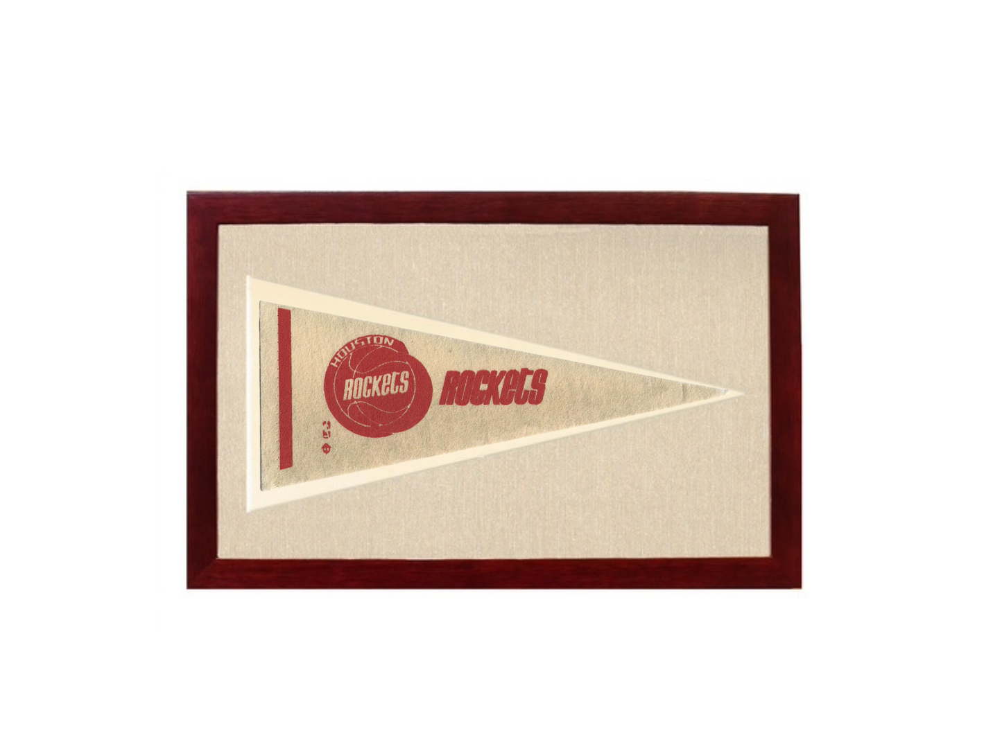 Vintage Houston Rockets Pennant