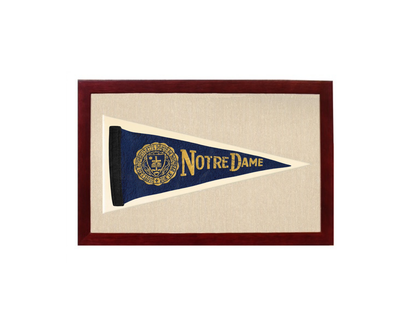 Vintage Notre Dame Pennant