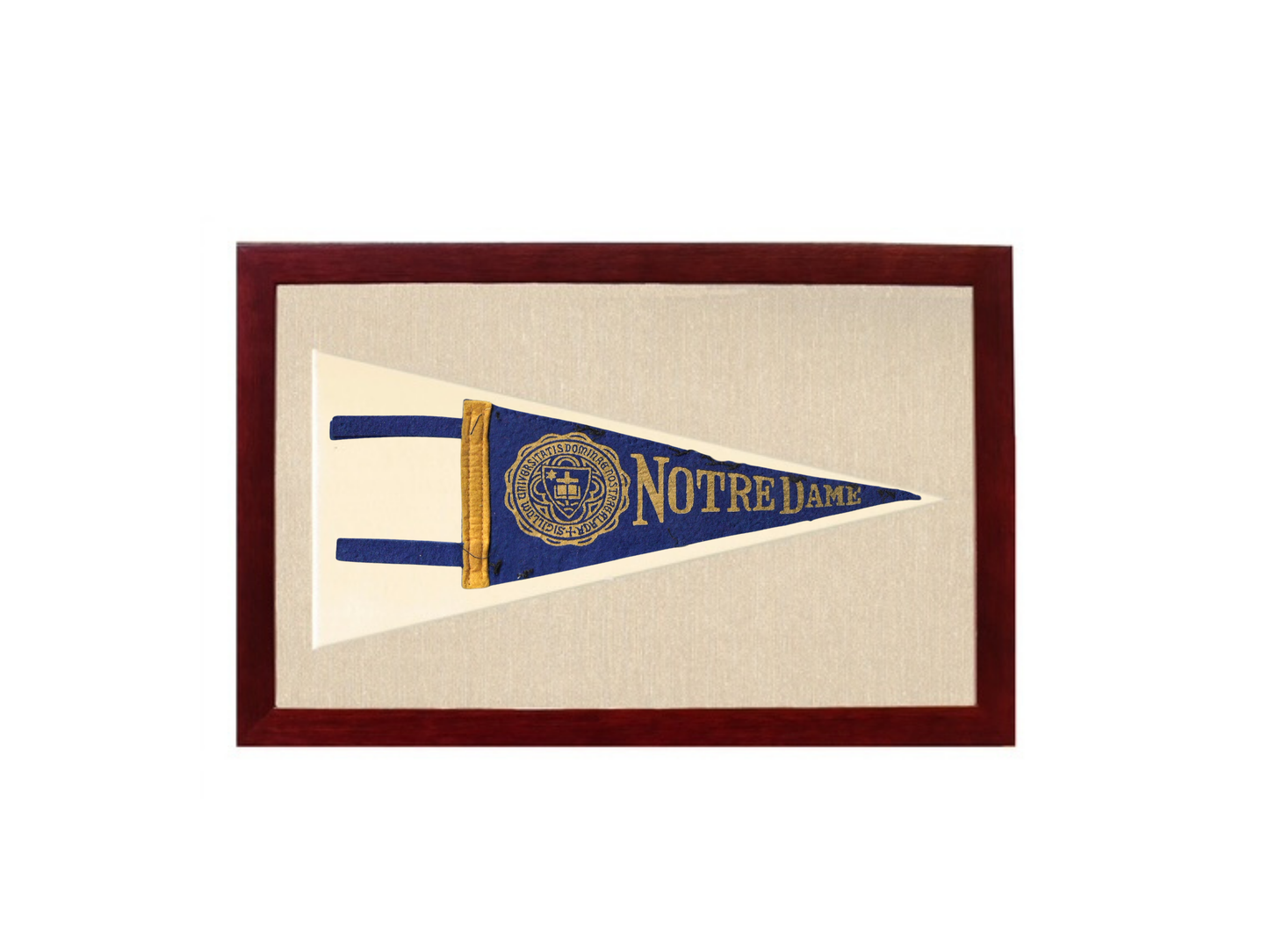 Vintage Notre Dame Pennant