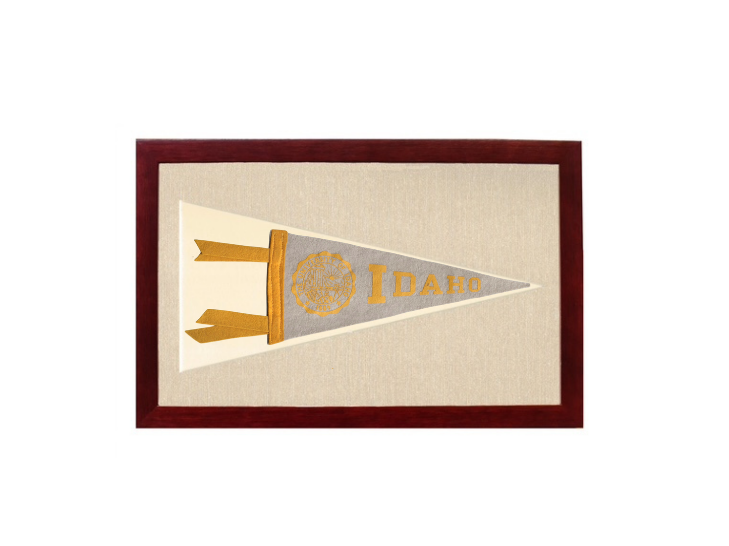 Vintage University of Idaho Pennant