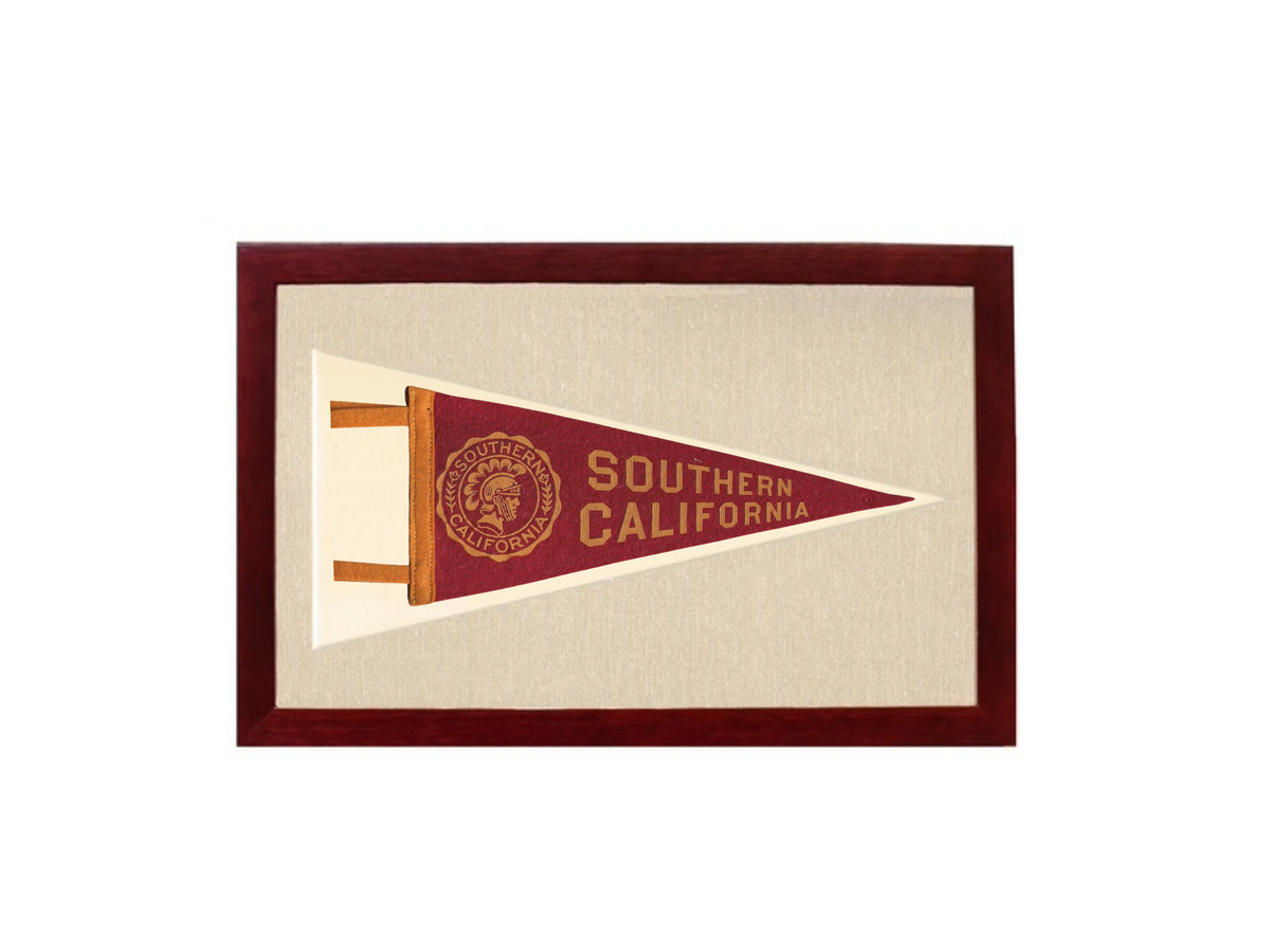 Vintage University of Southern California (USC)  Pennant