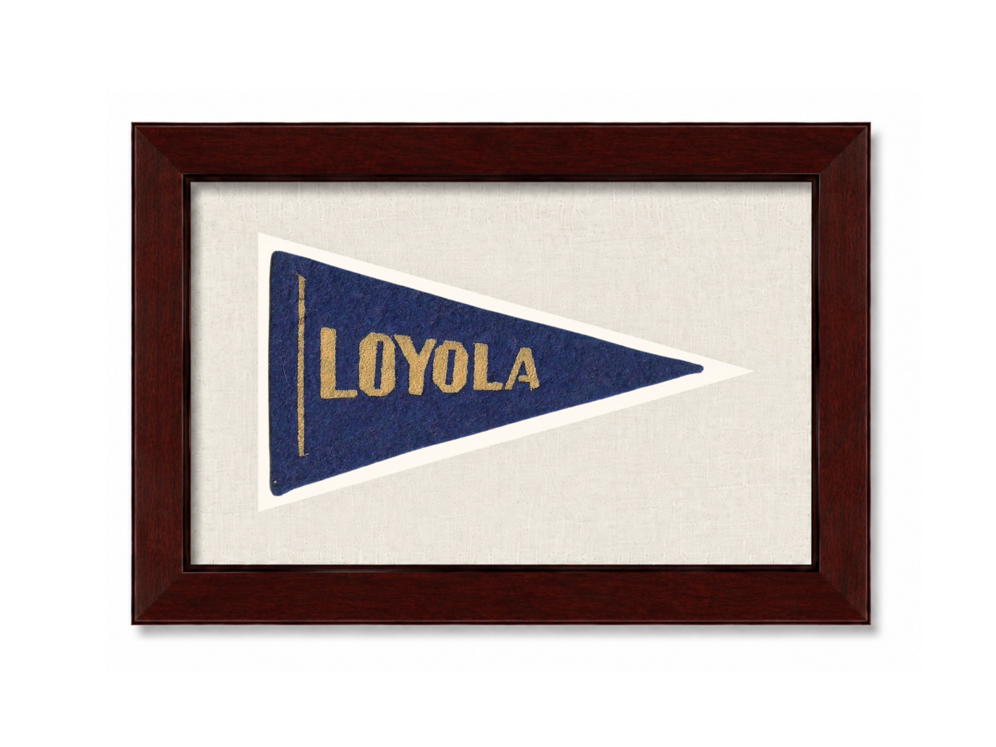 Vintage Loyola Marymount University (LMU) Pennant