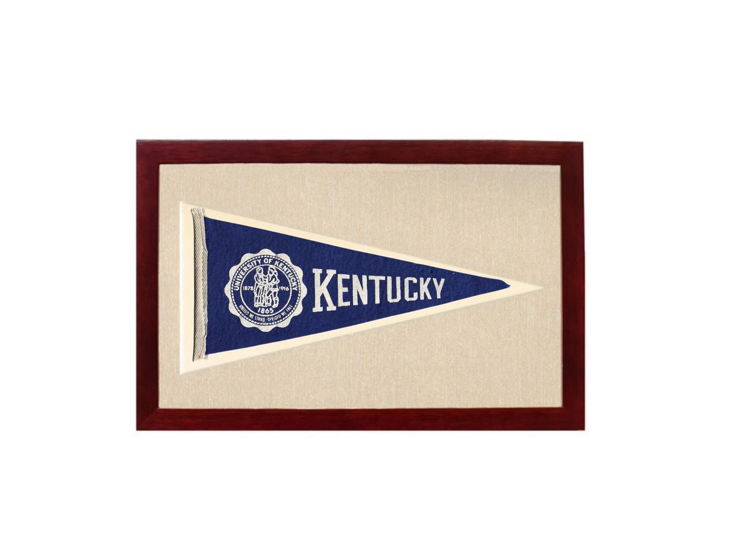 Vintage University Kentucky Pennant