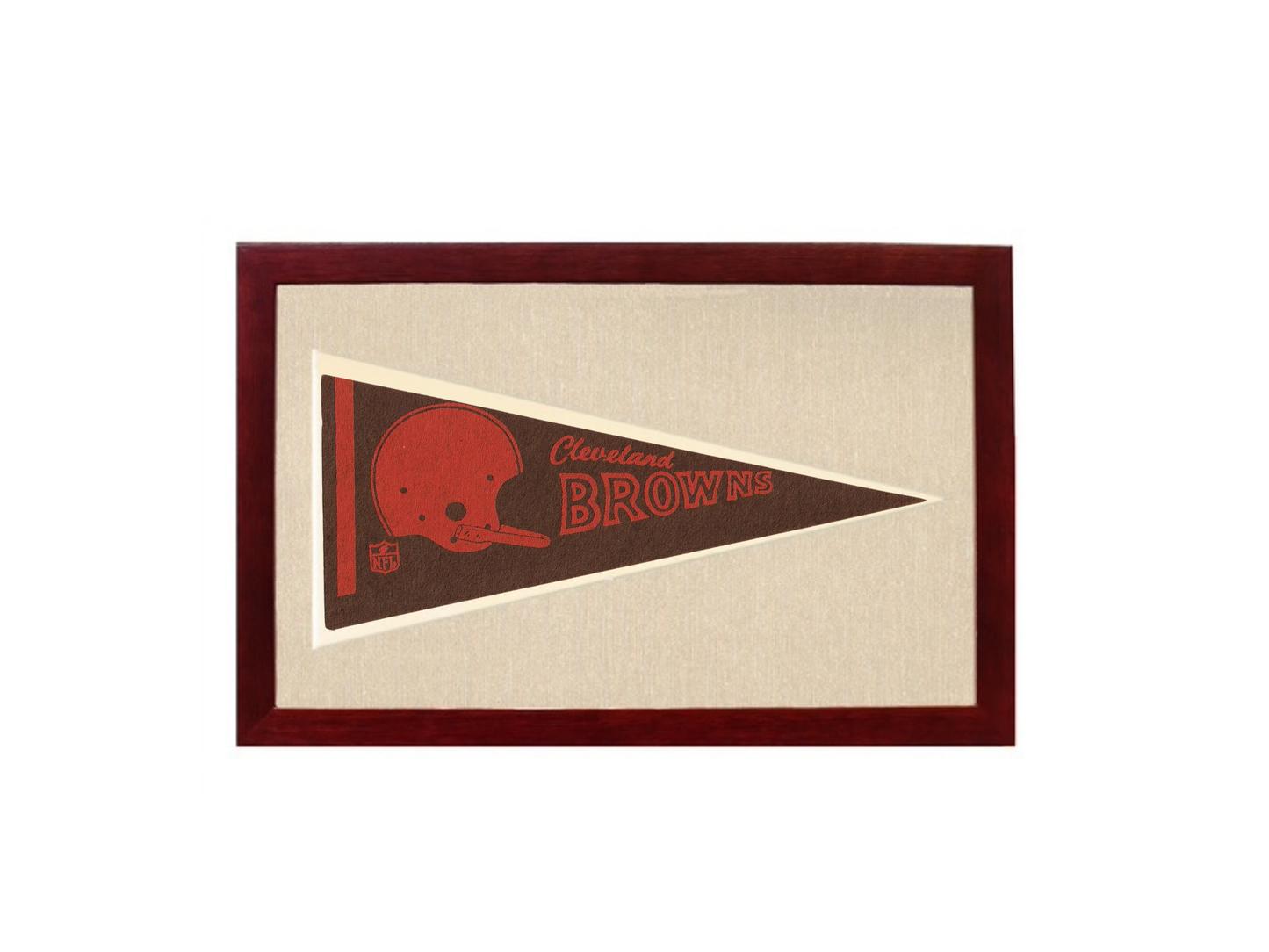 Vintage Cleveland Browns Pennant