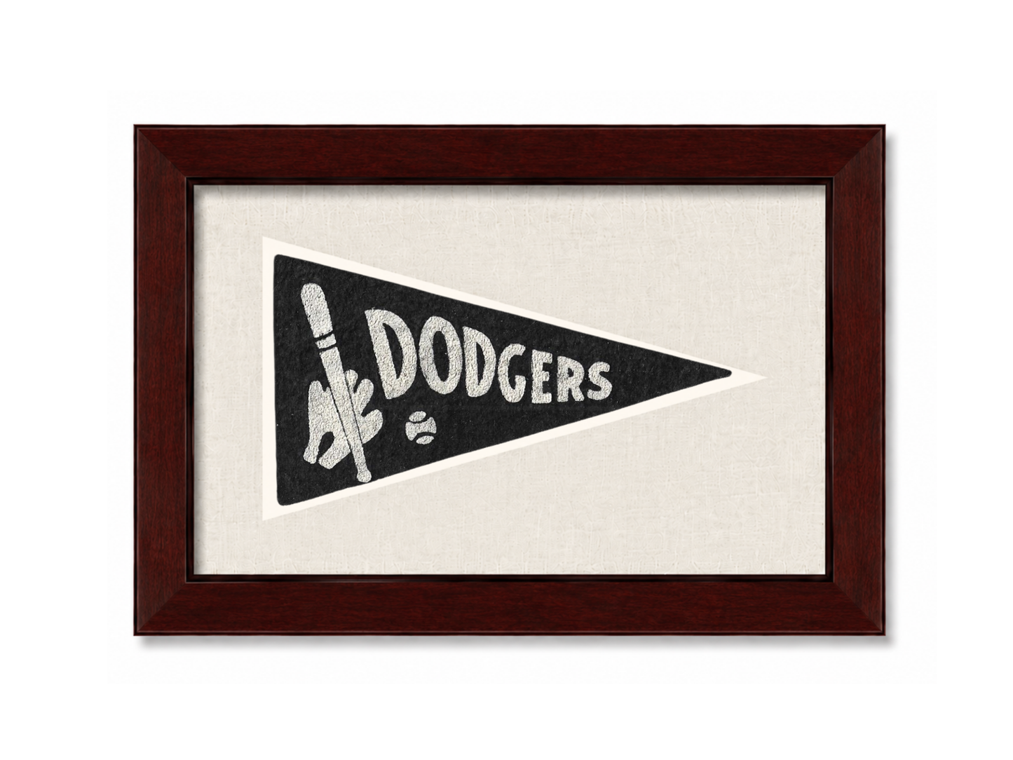 Vintage Dodgers Pennant