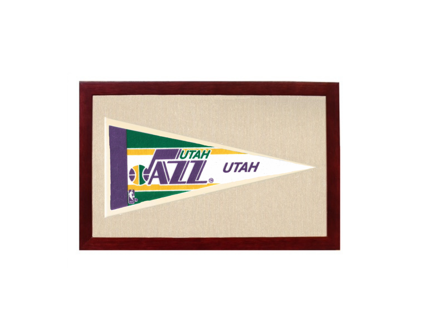 Vintage Utah Jazz Pennant