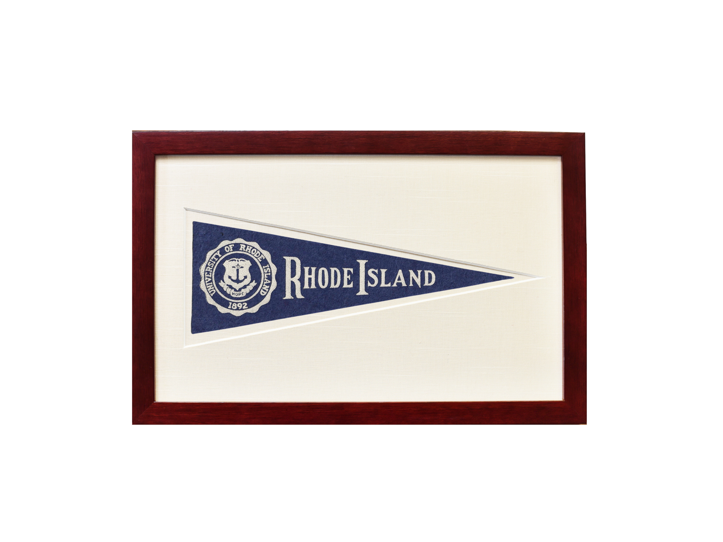 Vintage University of Rhode Island Pennant