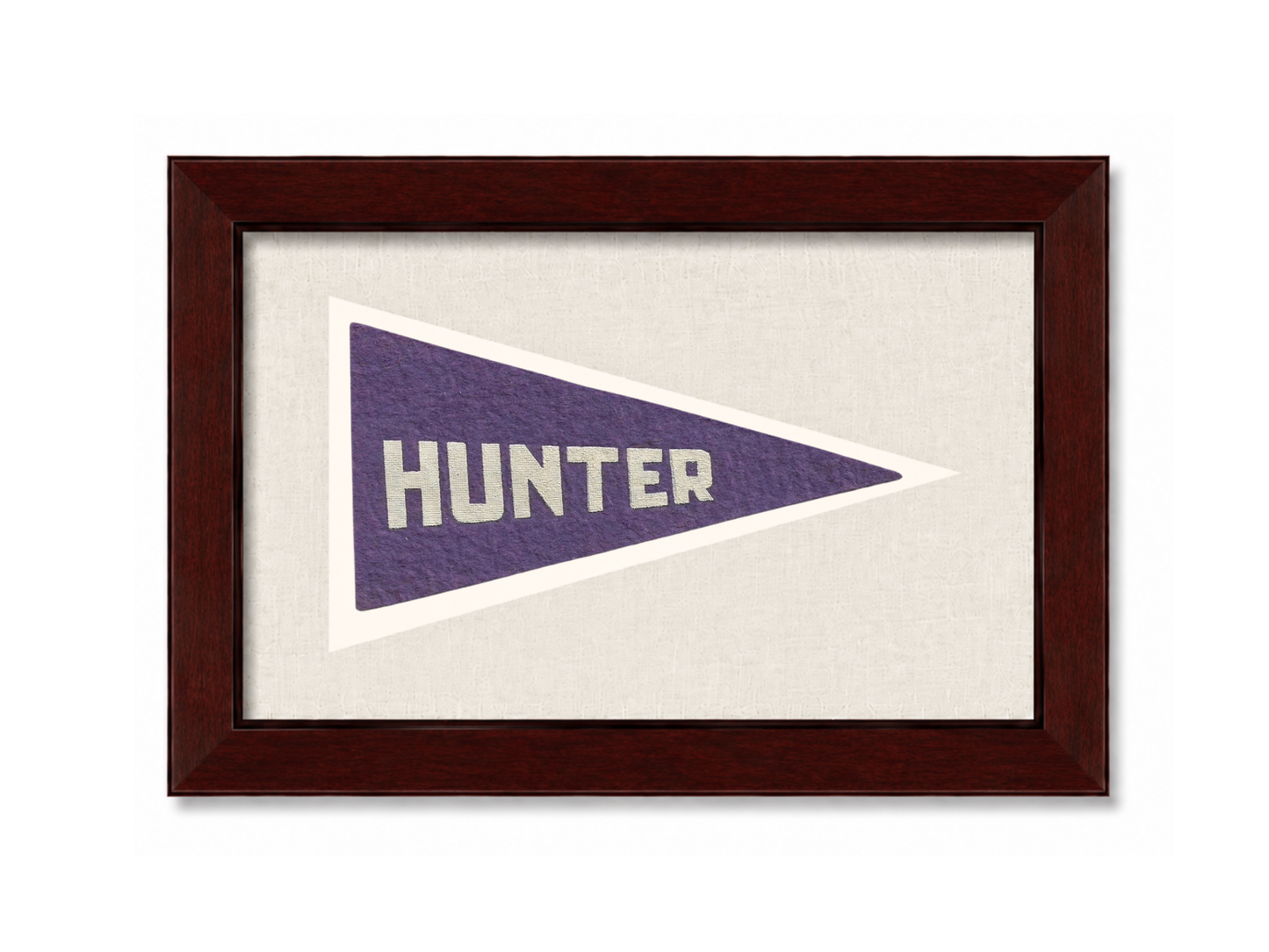 Vintage Hunter College Pennant