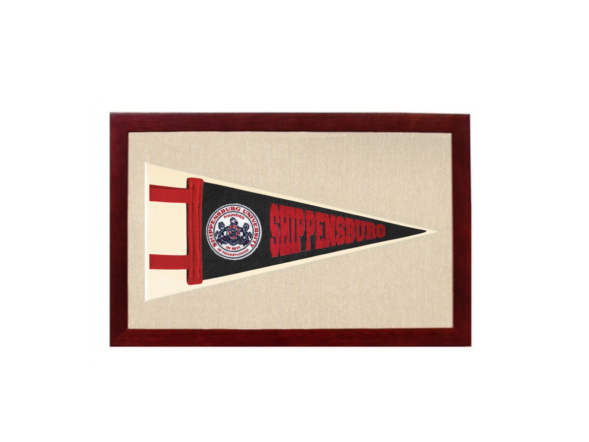 Vintage Shippensburg University Pennant