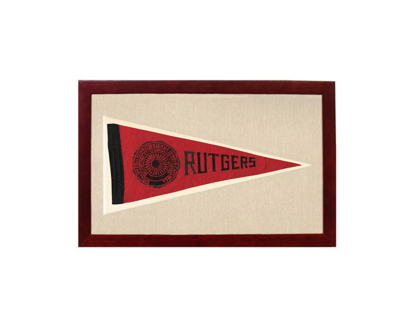 Vintage Rutgers Pennant