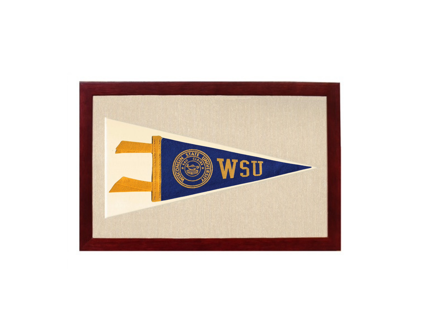 Vintage Wisconsin State University Pennant