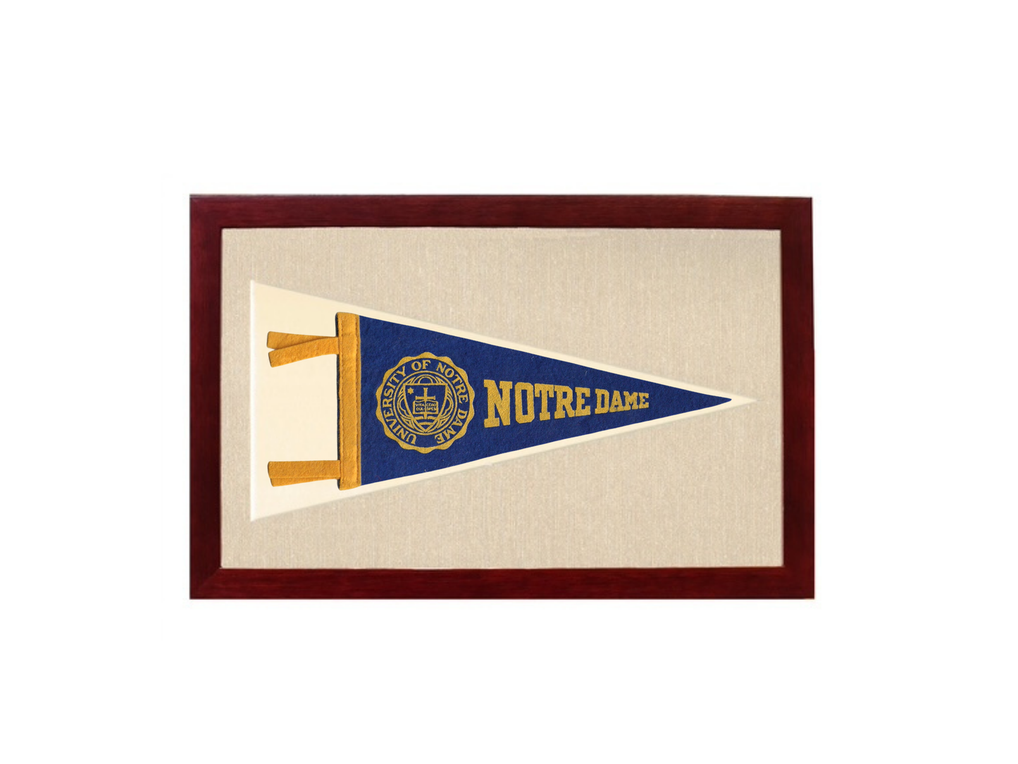 Vintage Notre Dame Pennant