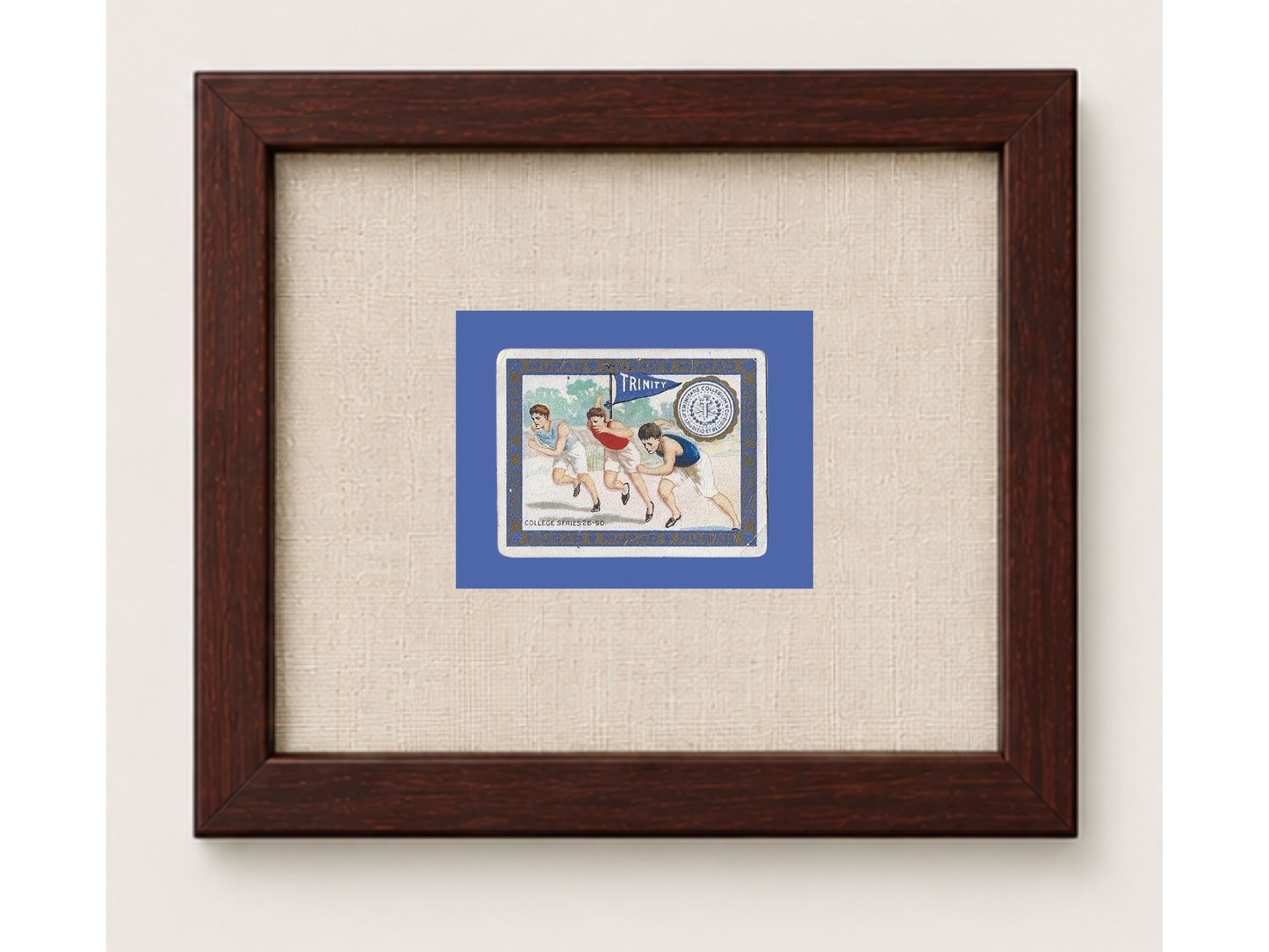 Vintage Trinity University Tobacco Card