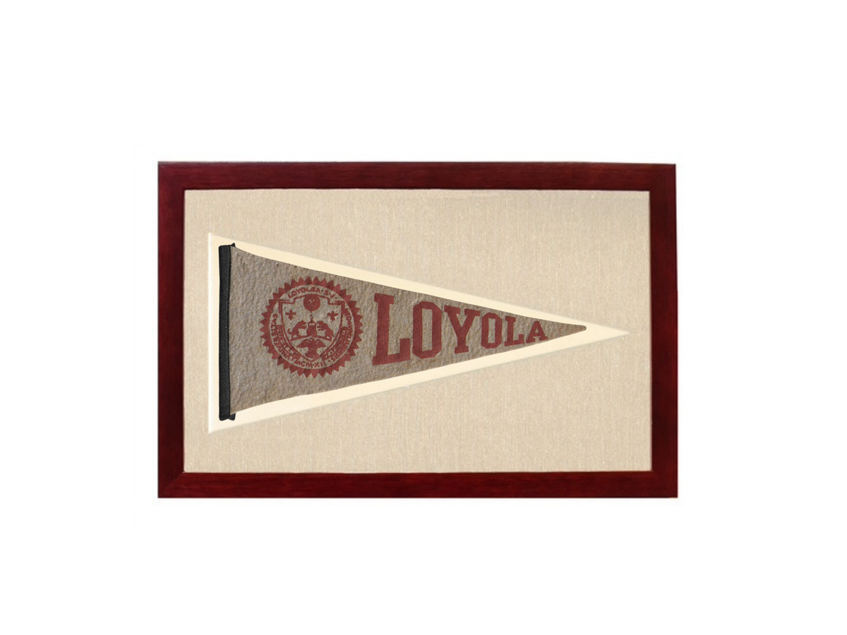 Vintage Loyola University Pennant