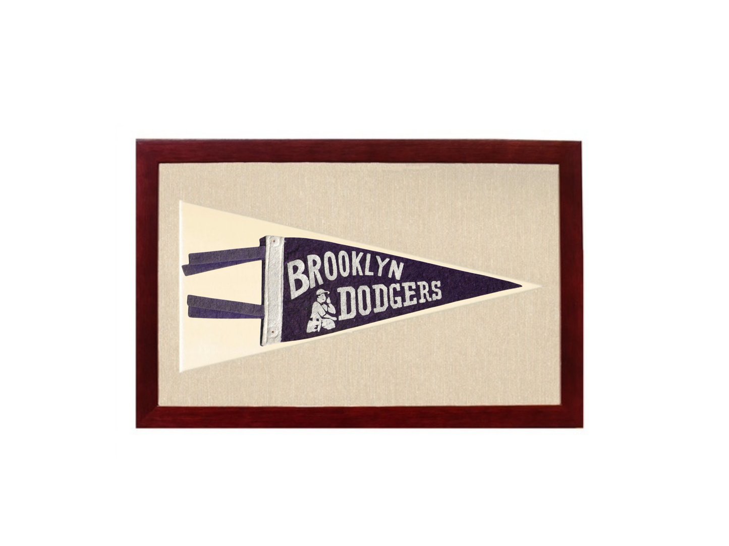 Vintage Brooklyn Dodgers Pennant
