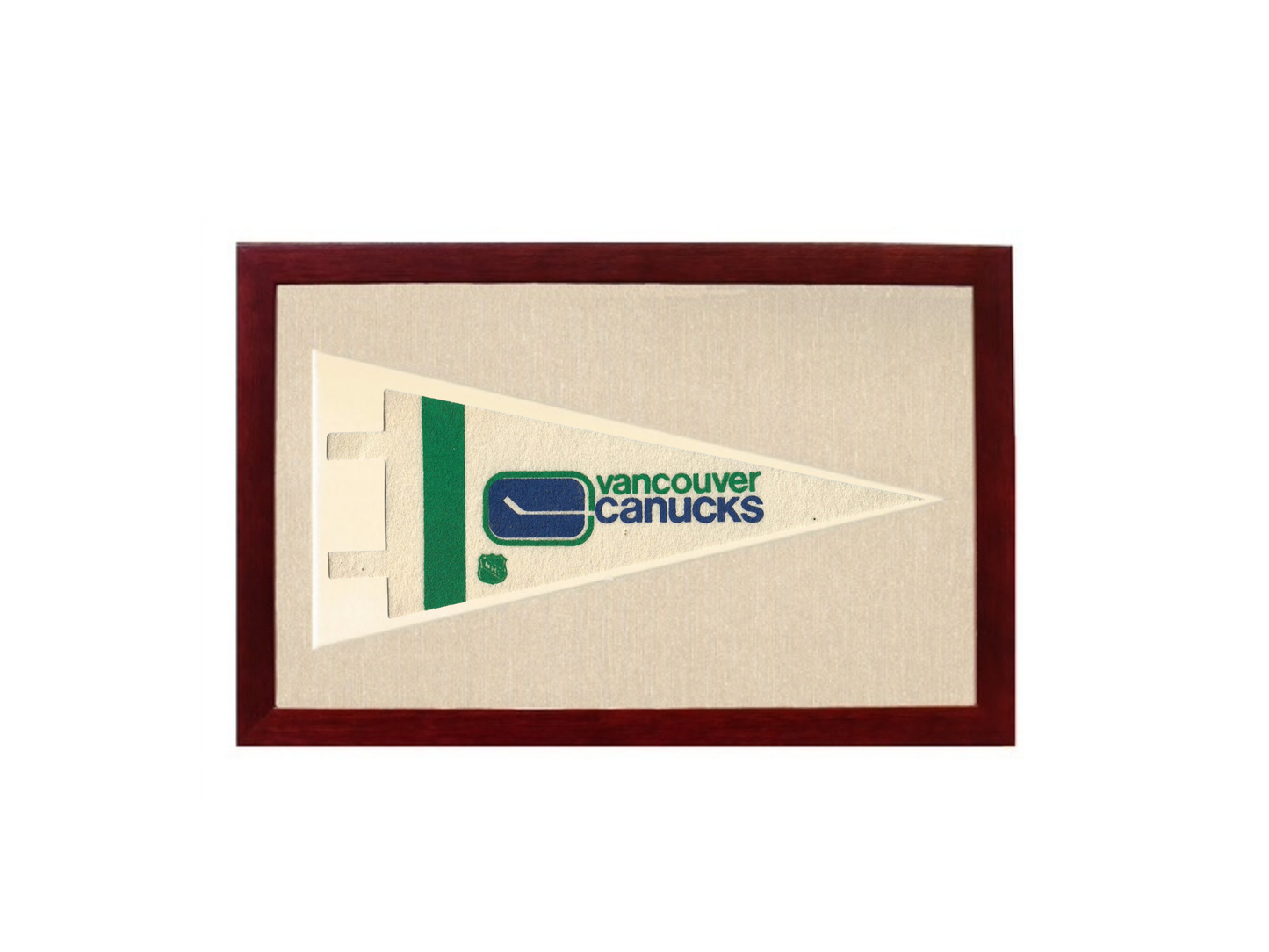 Vintage Vancouver Canucks Pennant
