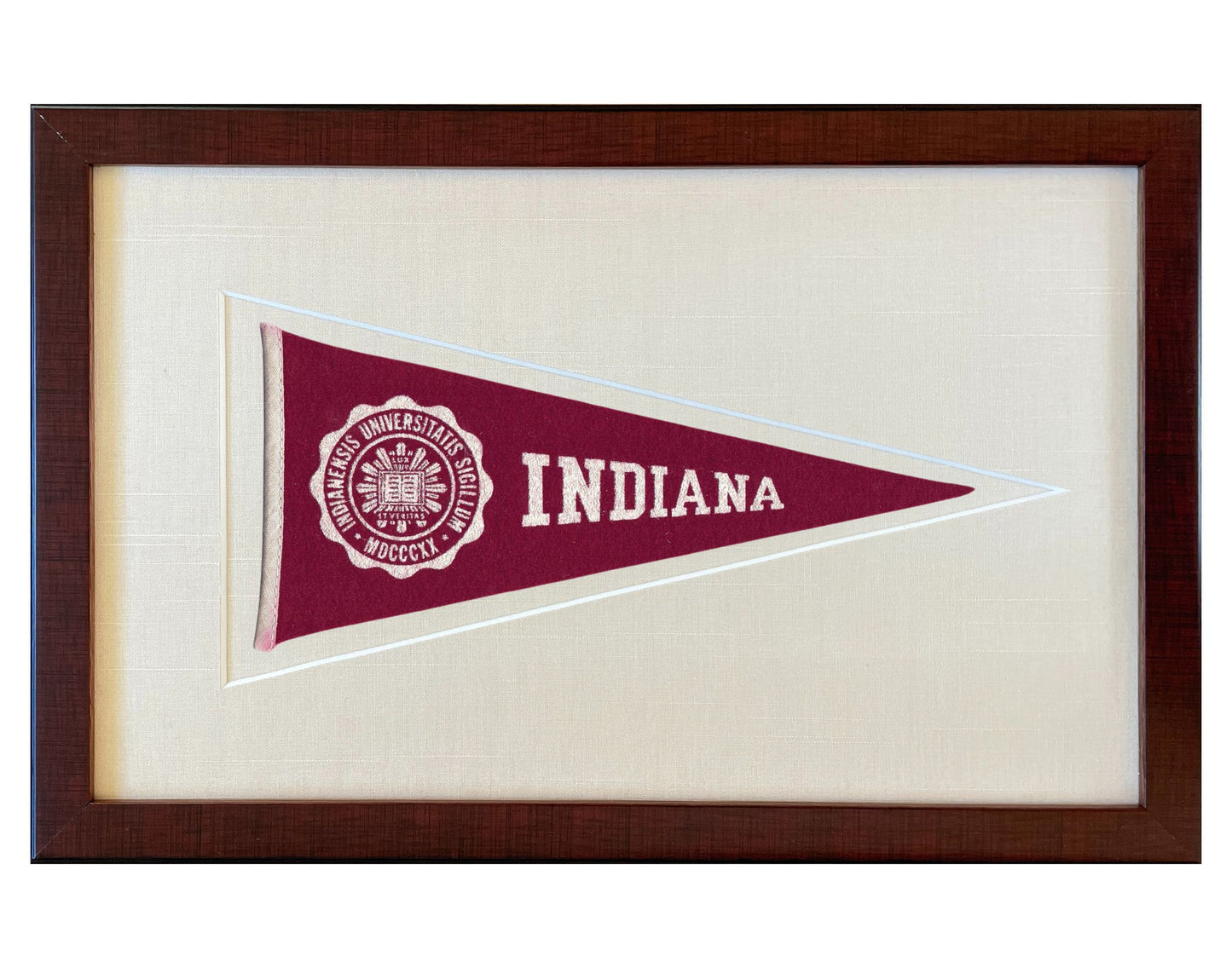 Vintage Indiana University Pennant