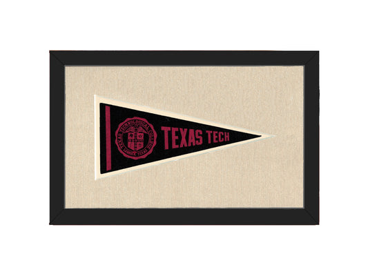 Vintage Texas Tech Pennant