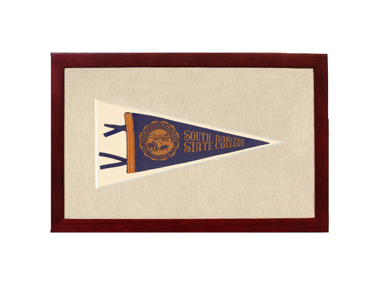 Vintage South Dakota State College Pennant