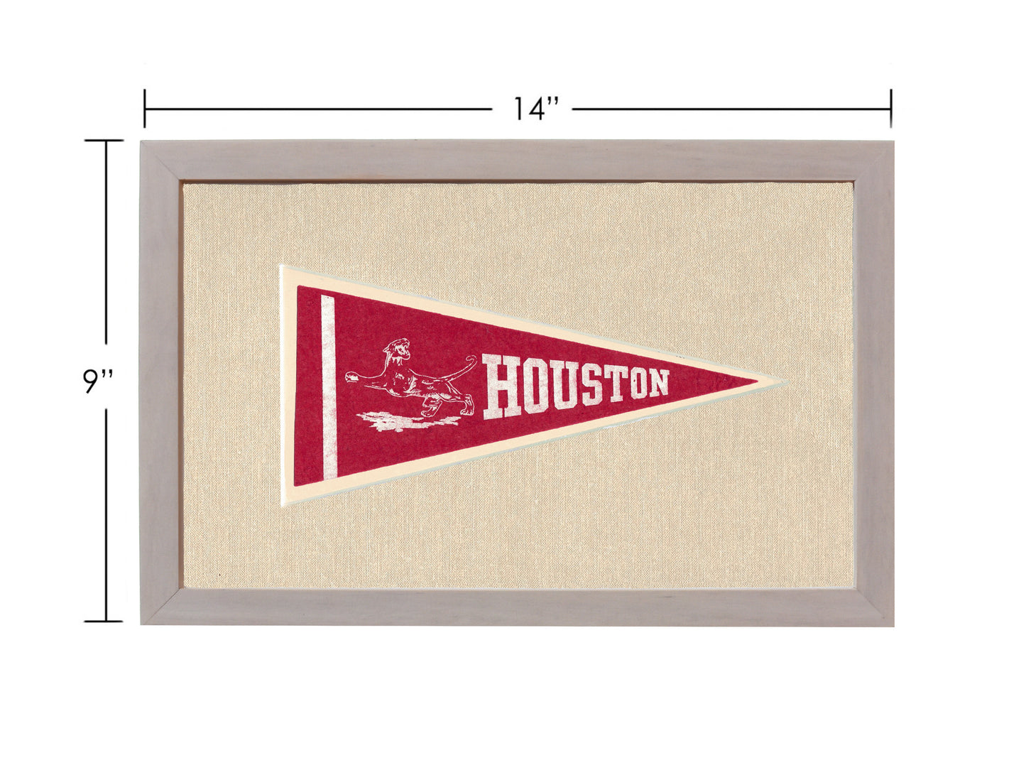 Vintage Houston Pennant