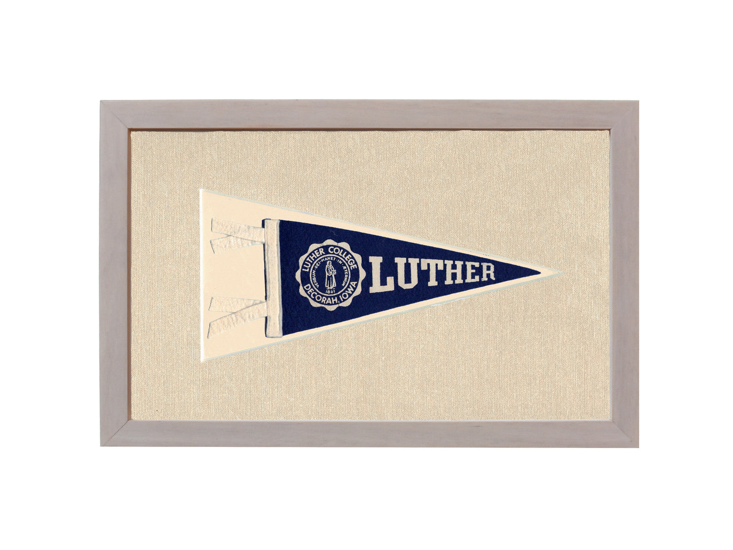 Vintage Luther College Pennant