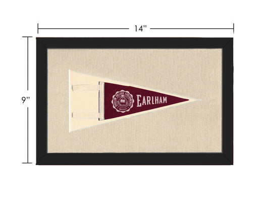 Vintage Earlham College Pennant