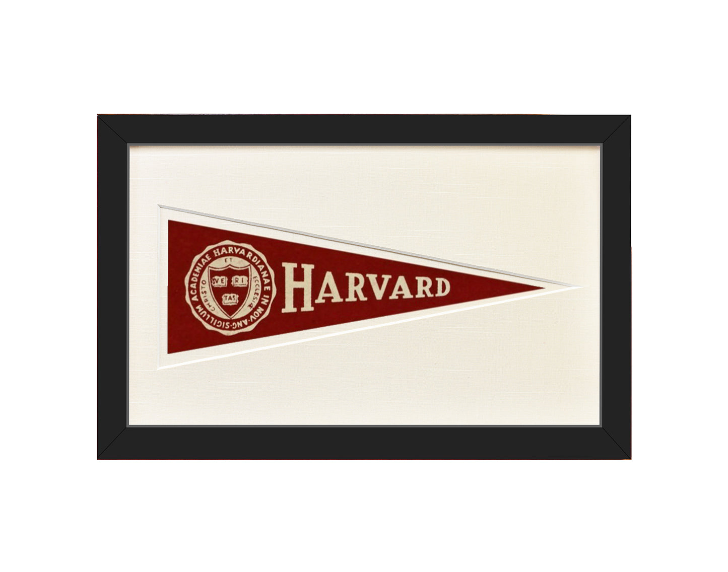 Vintage Harvard University Hormel Pennant