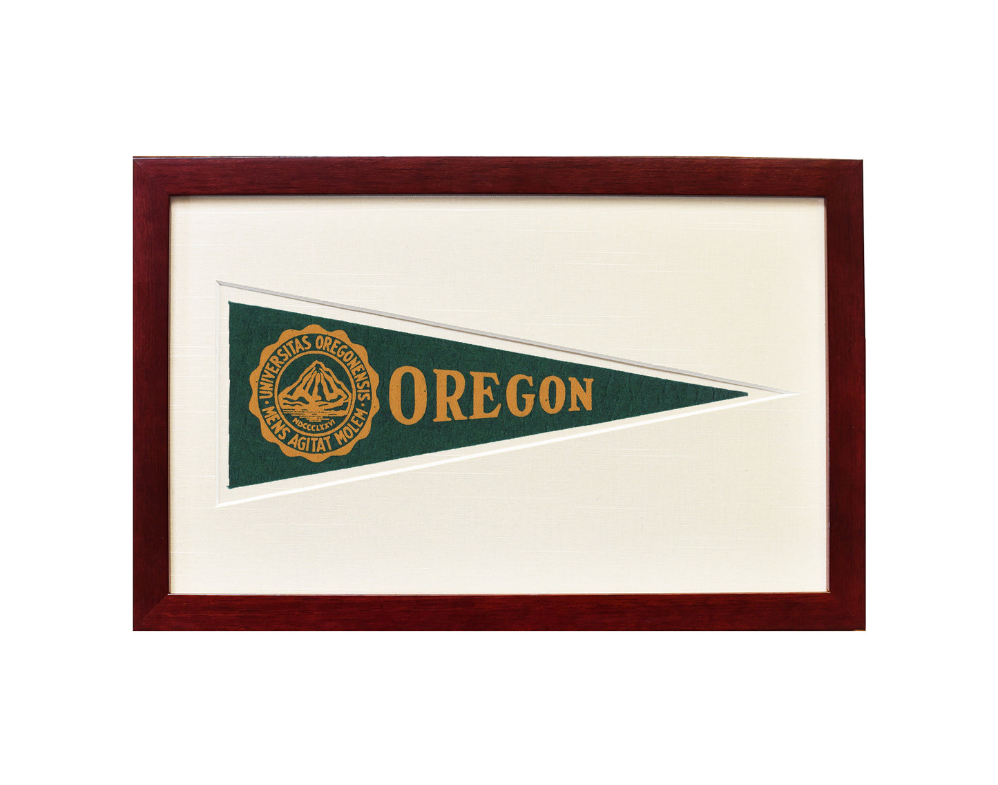 Vintage University of Oregon Hormel Pennant
