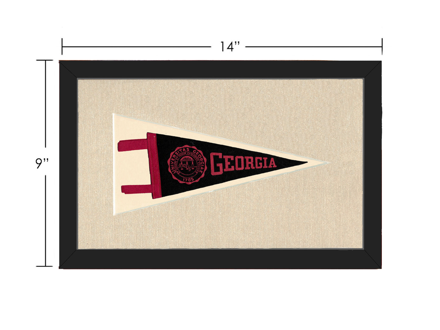 Vintage University of Georgia Pennant