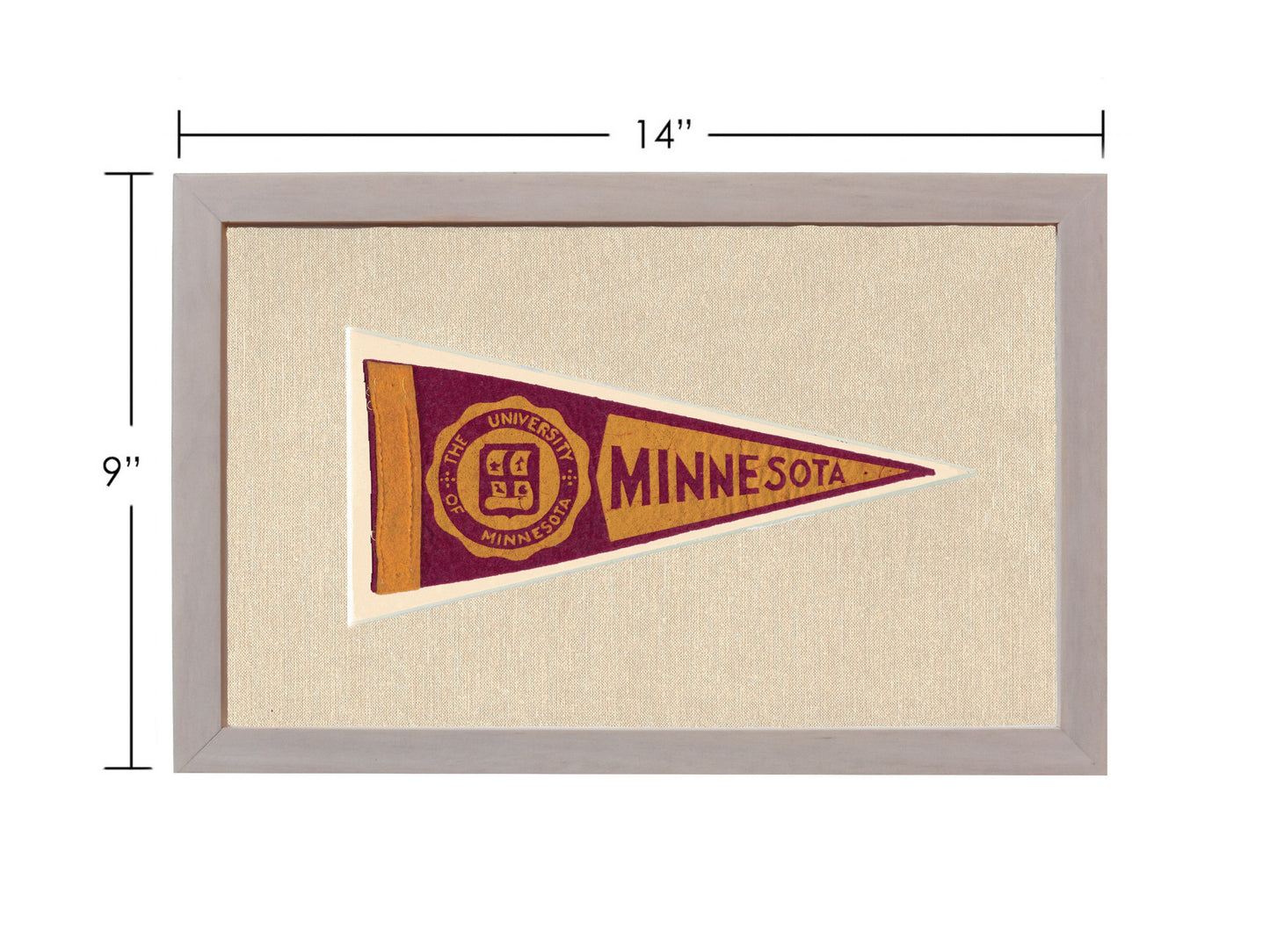 Vintage University of Minnesota Pennant