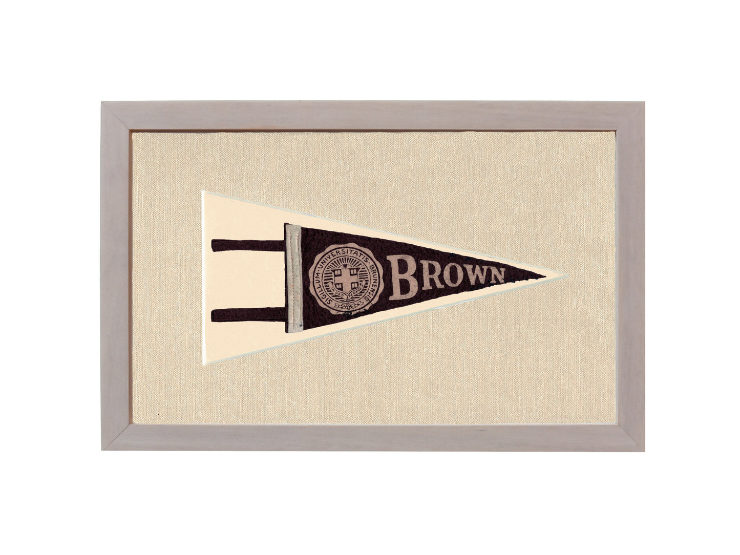 Vintage Brown University Pennant