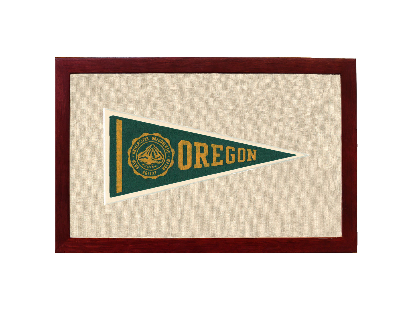 Vintage University of Oregon Pennant