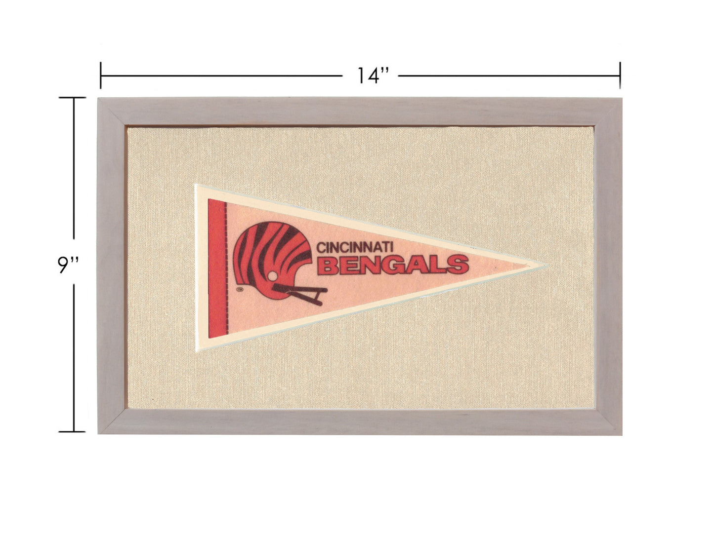 Vintage Cincinnati Bengals Pennant