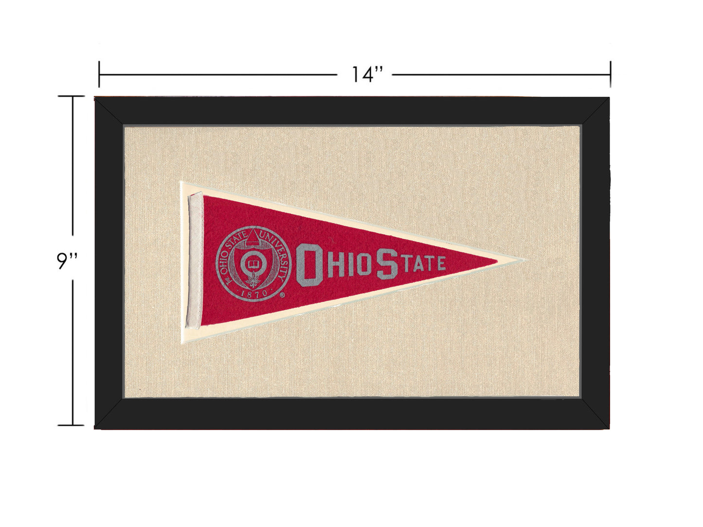 Vintage Ohio State Pennant
