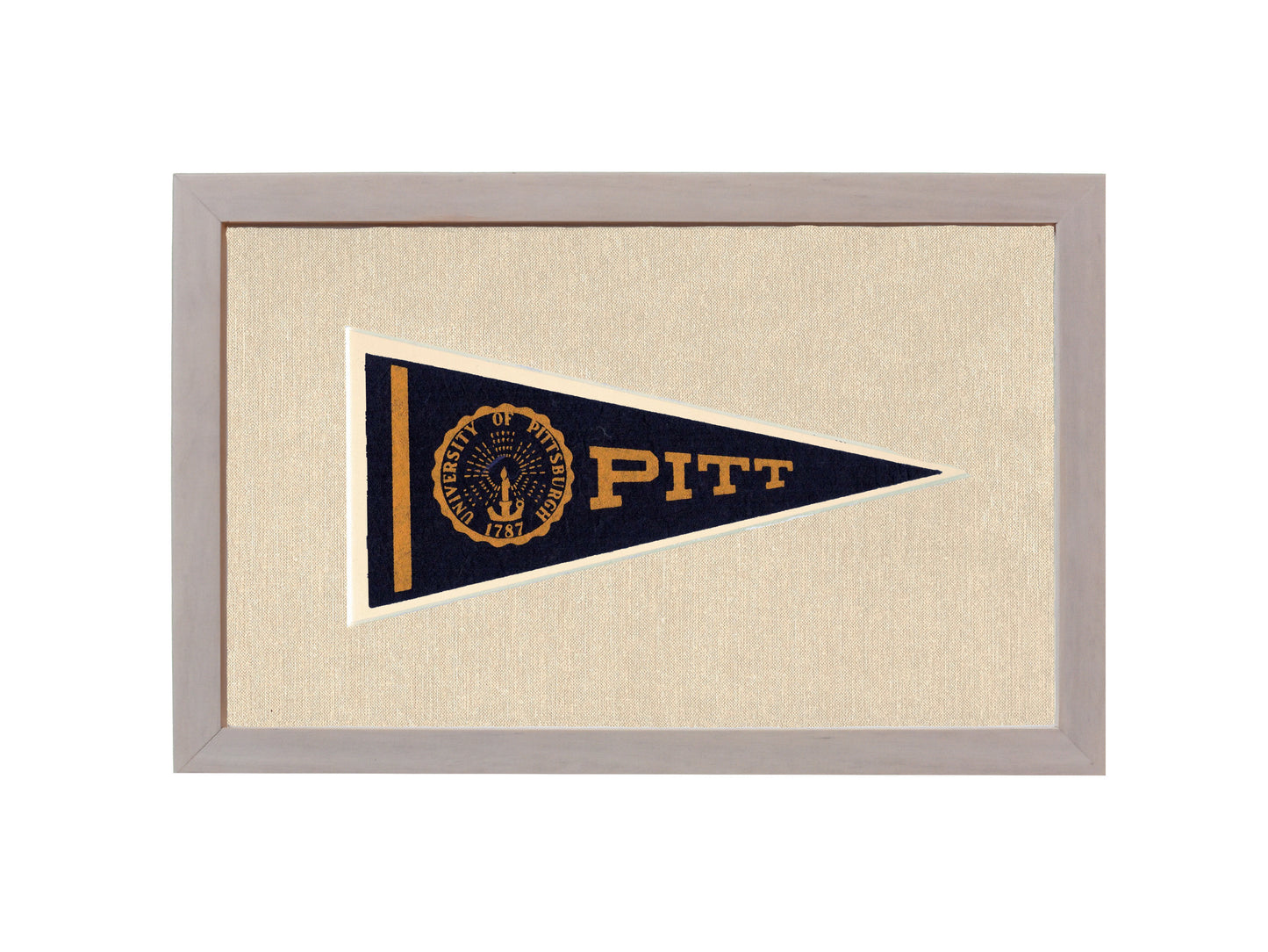 Vintage University of Pittsburgh Pennant