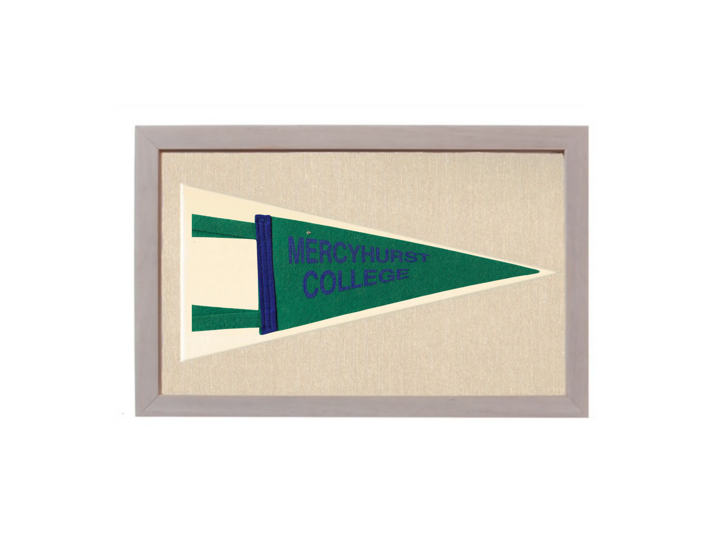 Vintage Mercyhurst College Pennant