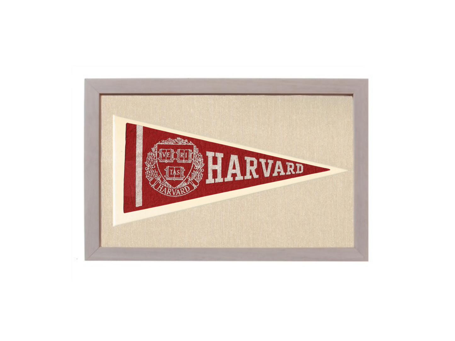 Vintage Harvard Pennant