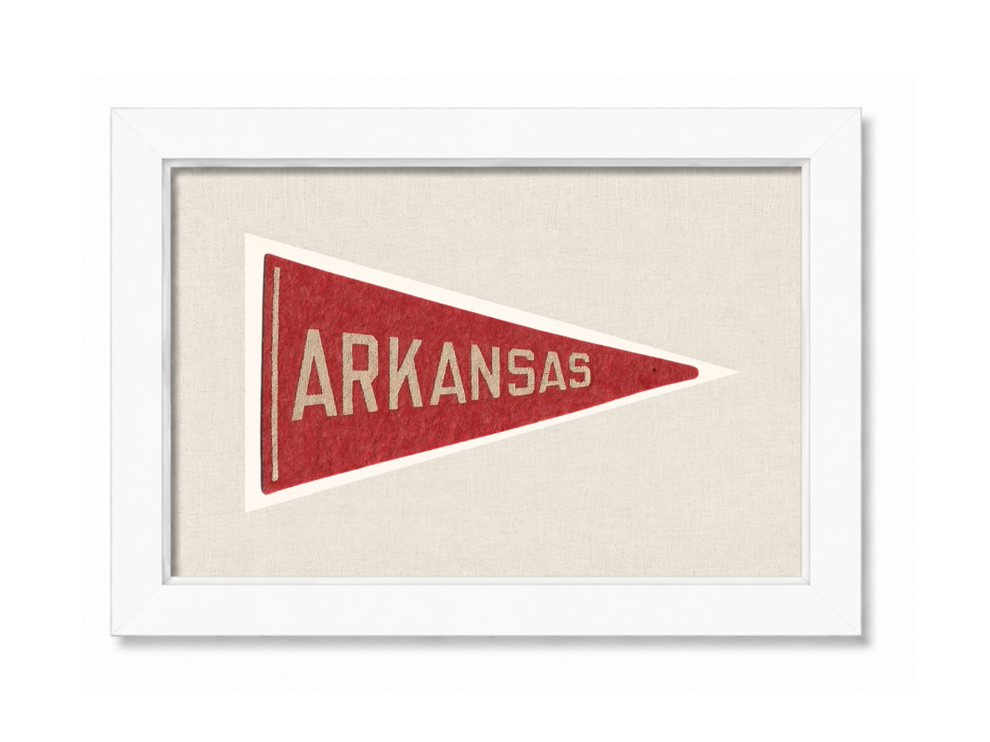 Vintage Arkansas Pennant