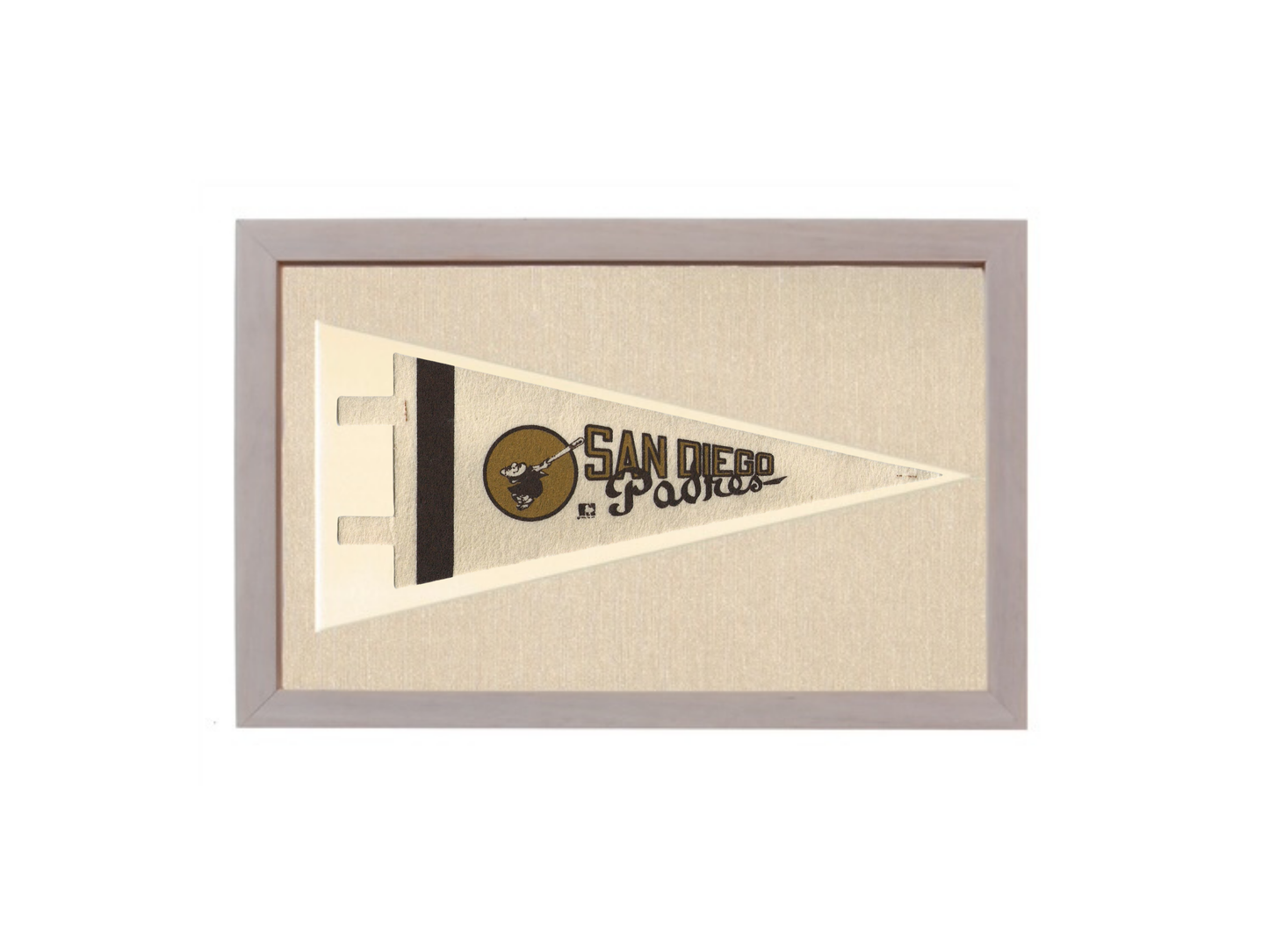 Vintage Padres Pennant