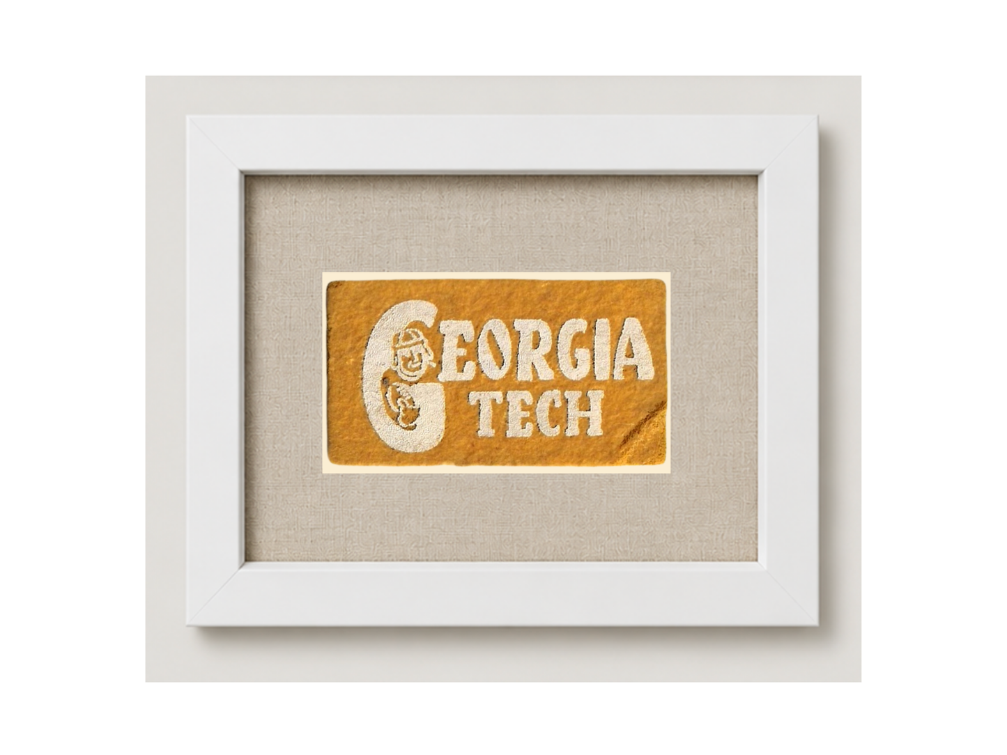 Vintage Georgia Tech Candy Felt
