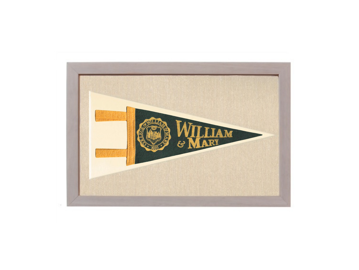 Vintage William and Mary Pennant
