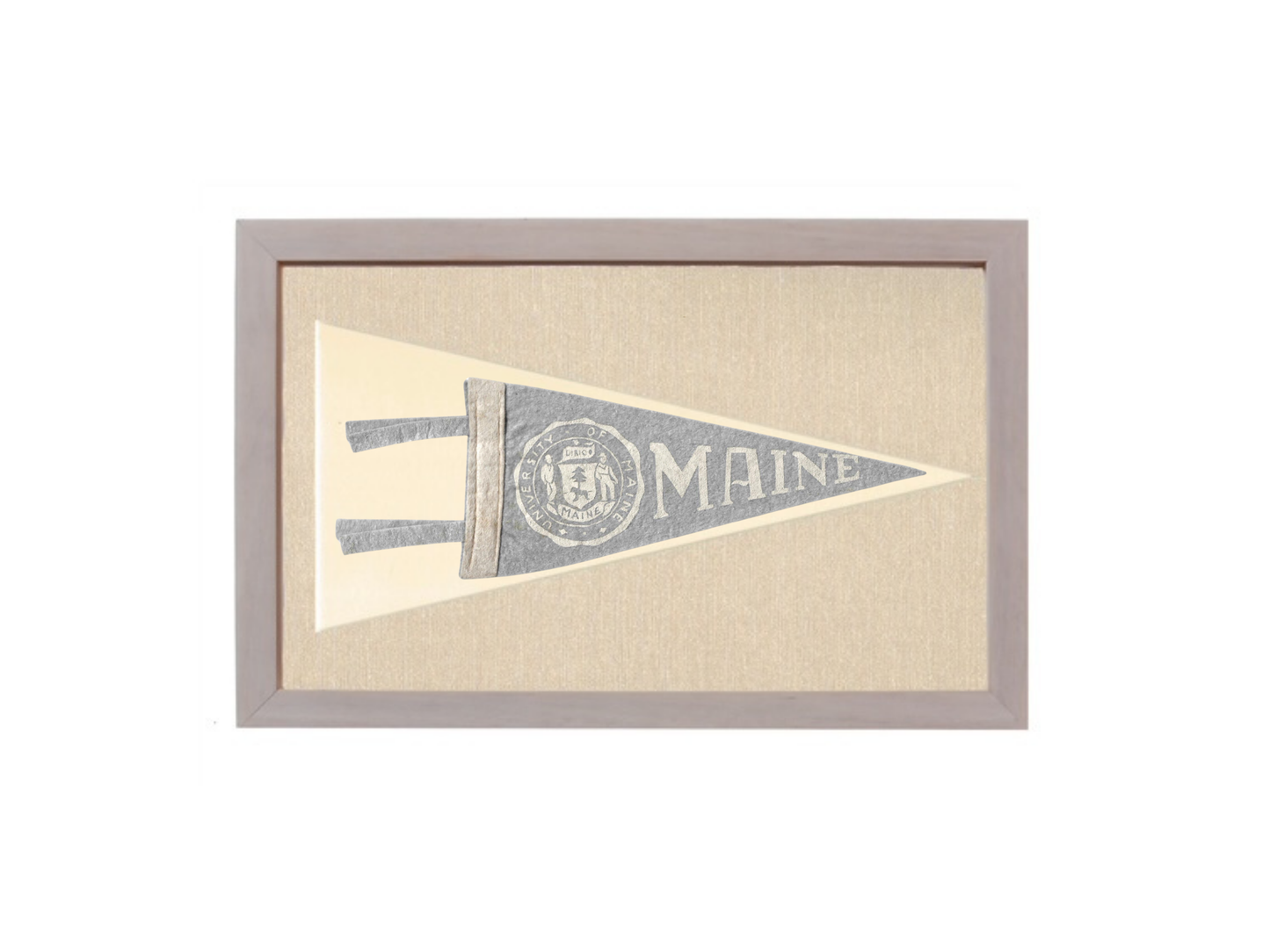 Vintage University of Maine Pennant