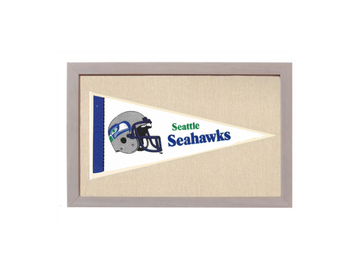 Vintage Seattle Seahawks Pennant