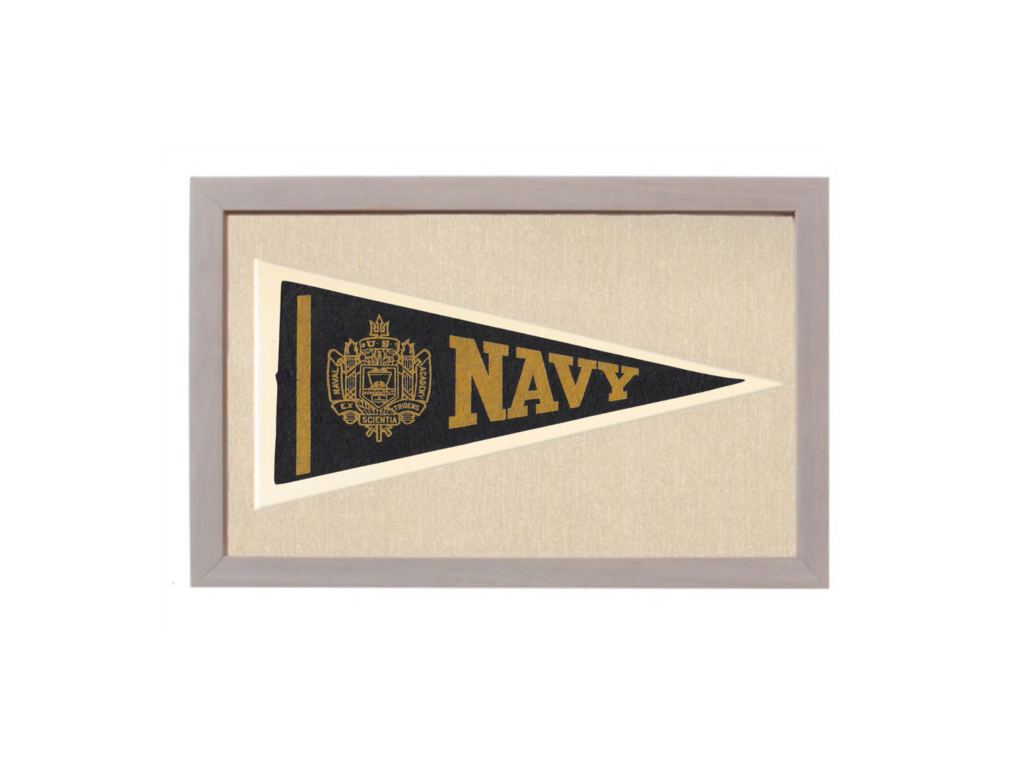 Vintage Navy Pennant